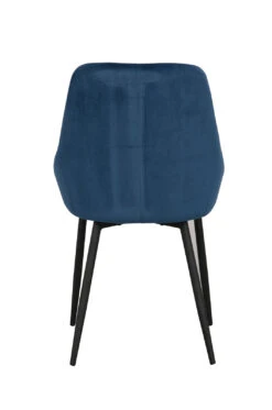 SIERRA Tuoli Samettiverhoilulla -Brafab Huonekalut Kauppa Sierra tuoli tummansininen 5