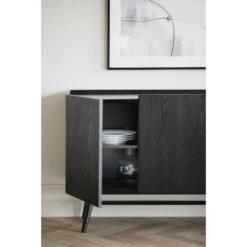 SPRINGDALE Senkki 160 Cm -Brafab Huonekalut Kauppa Springdale senkki musta 119737 milj4