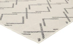 SUUNTA Sileäksi Kudottu Matto -Brafab Huonekalut Kauppa Suunta matto valk harmaa kulma