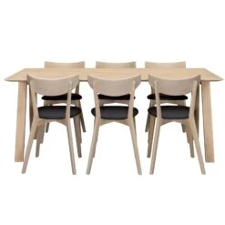 TANGO/AMI 6 Hengen Ruokailuryhmä -Brafab Huonekalut Kauppa Tango Ami rr valkovahattu 1