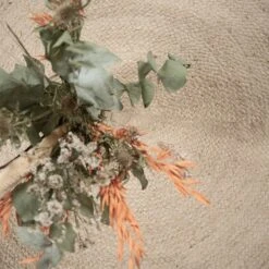 TIKKEN Juuttimatto Pyöreä -Brafab Huonekalut Kauppa Tikken matto fiilis