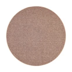 TWEED Sileäksi Kudottu Matto Pyöreä 10 TWEED Sileäksi Kudottu Matto Pyöreä -Brafab Huonekalut Kauppa Tweed pyorea vaaleanruskea