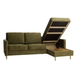 TYYNI Divaanivuodesohva Deneris-kankaalla -Brafab Huonekalut Kauppa Tyyni VSD Deneris9516A kankaalla 2