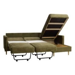 TYYNI Divaanivuodesohva Deneris-kankaalla -Brafab Huonekalut Kauppa Tyyni VSD Deneris9516A kankaalla 3auki