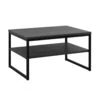 VIIVA Sohvapöytä 90 X 60 Cm -Brafab Huonekalut Kauppa Viiva sohvapoyta 90x60 antrasiitti musta