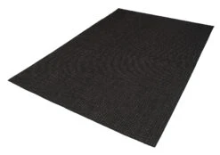 VUONO Sileäksi Kudottu Matto -Brafab Huonekalut Kauppa Vuono matto musta 1