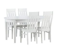 KANERVA Ruokapöytä Jatkettava 100 X 160 + 45 Cm -Brafab Huonekalut Kauppa kanerva rr ovaali 1 2B4 1