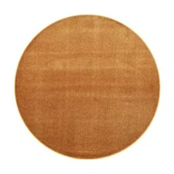 SATINE Nukkamatto Pyöreä -Brafab Huonekalut Kauppa satine matto yellow 371 pyorea