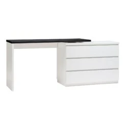 VIIVA Kirjoituspöytä 183 Cm -Brafab Huonekalut Kauppa viiva tyopoyta levea musta 7ce5c0de a060 4a4e afa6 e7346f87a40b