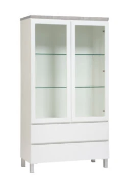 VIIVA Vitriini 92 Cm -Brafab Huonekalut Kauppa viiva vitriini alumiinijalat harmaa