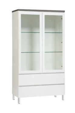 VIIVA Vitriini 92 Cm -Brafab Huonekalut Kauppa viiva vitriini metallijalat antrasiitti